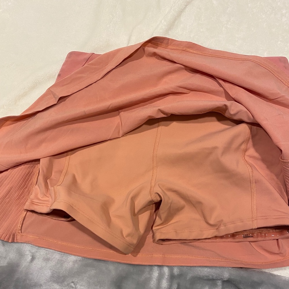 Lululemon tennis skirt(with bottom shorts)